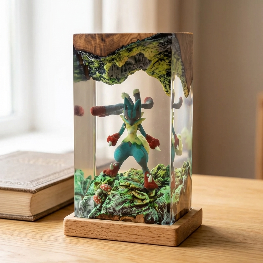 Lampe Résine Lucario