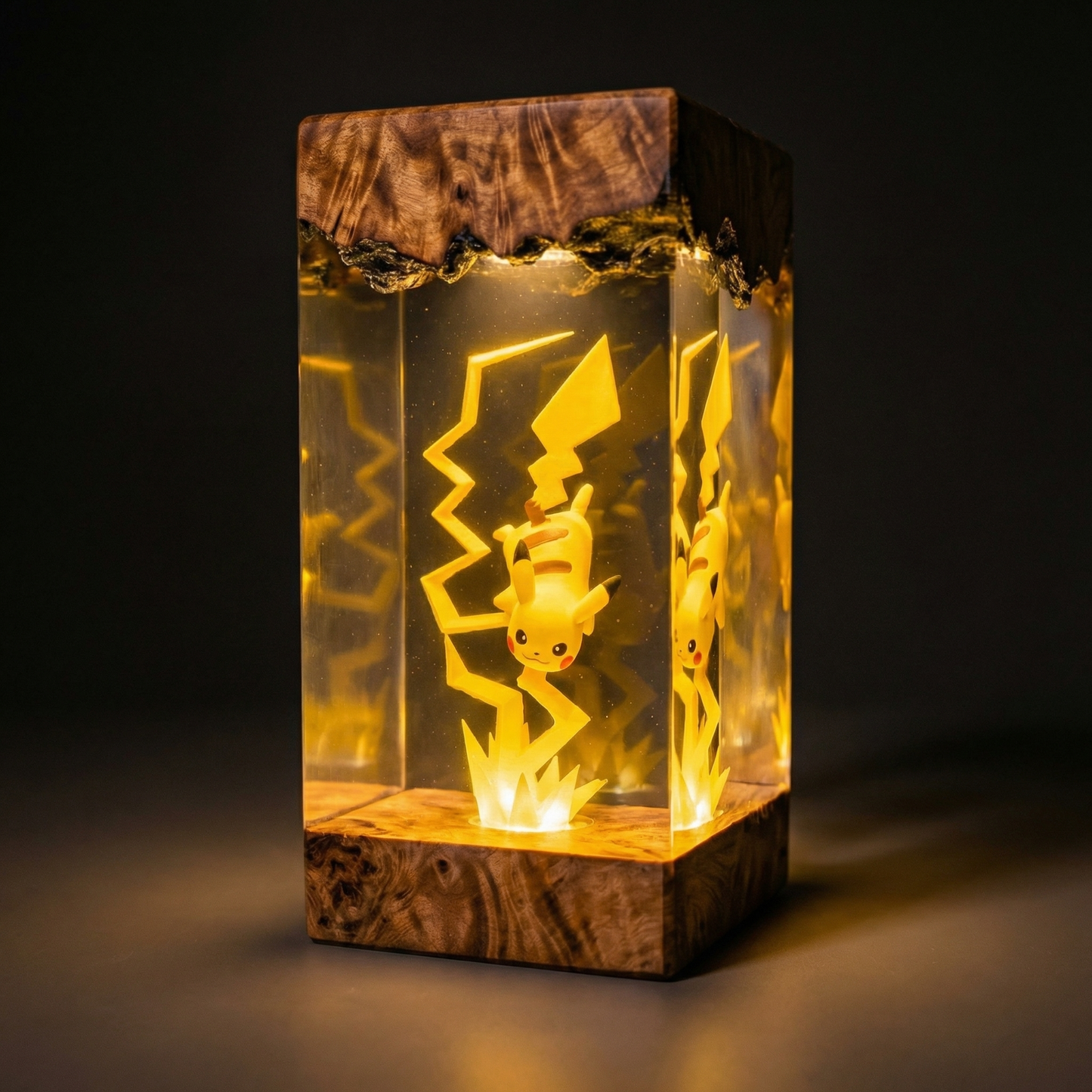 Lampe résine Pikachu