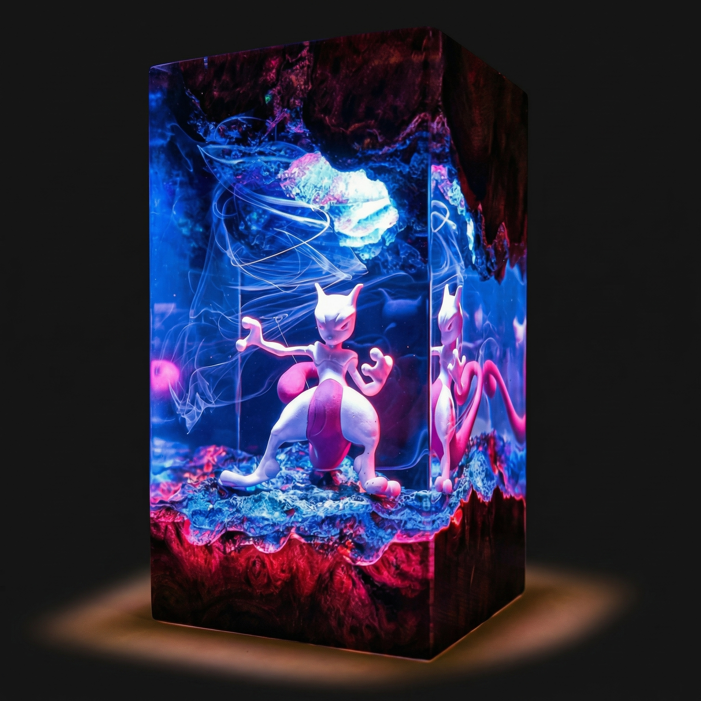Lampe résine Mewto