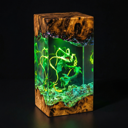 Lampe résine Rayquaza