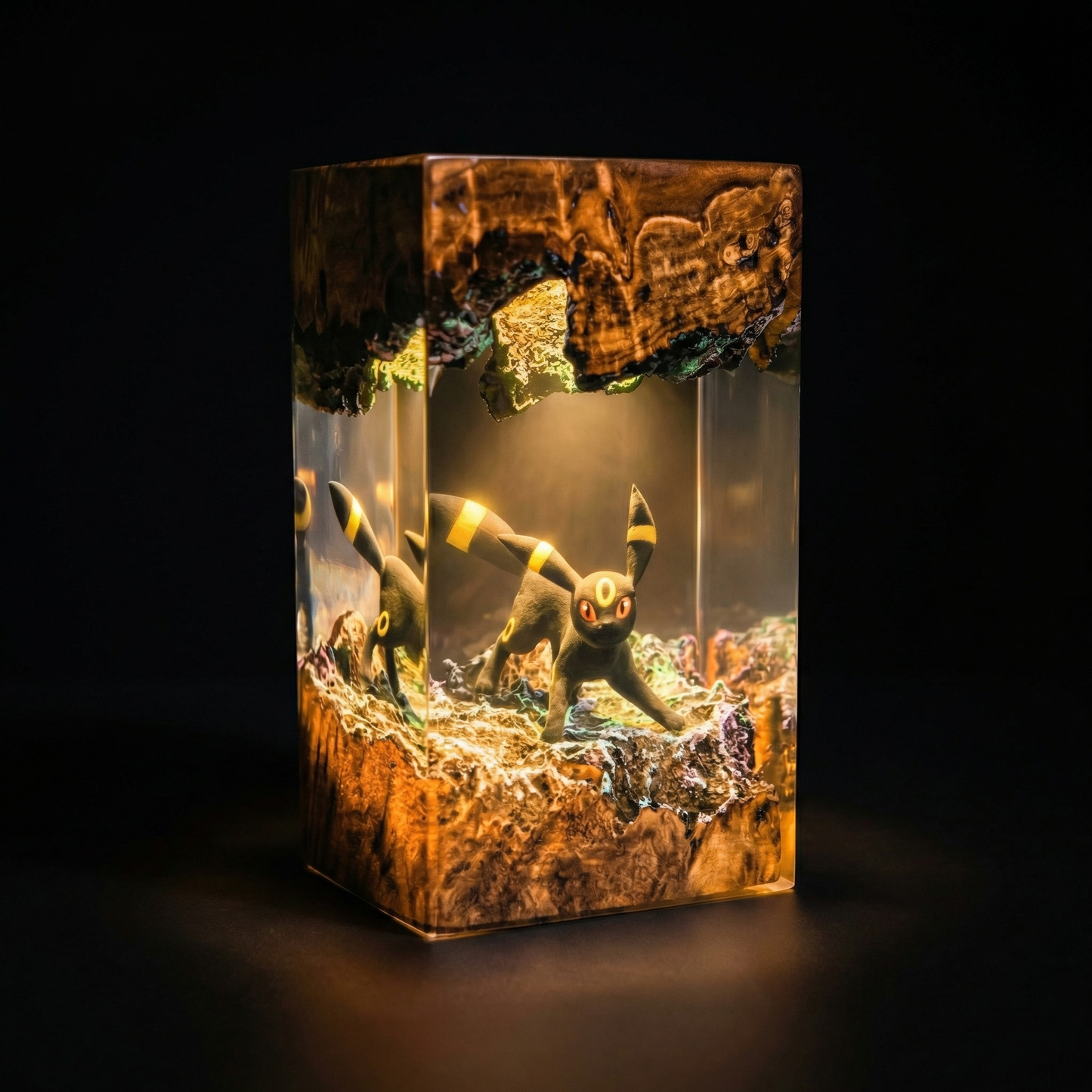 Lampe résine Noctali