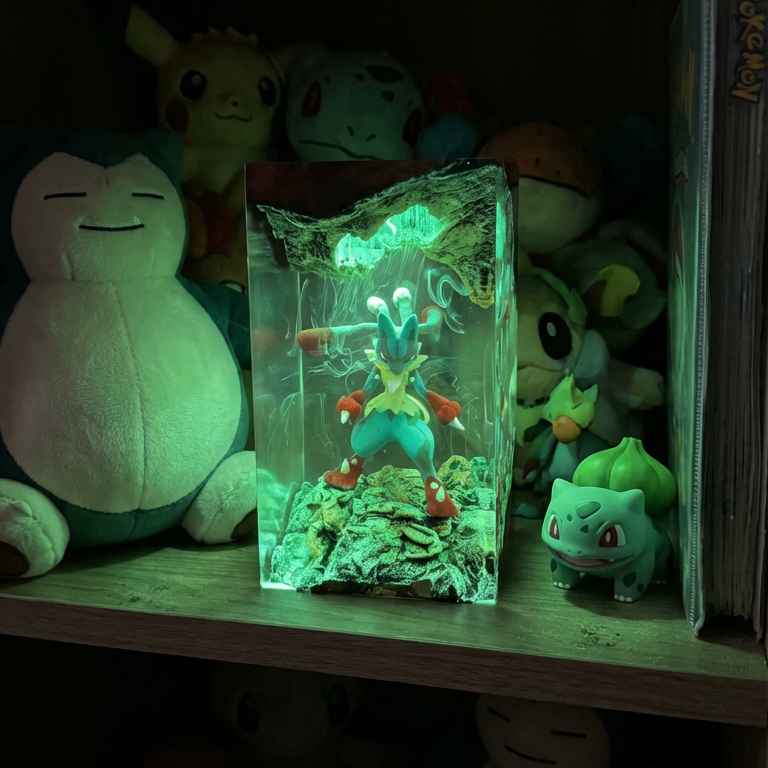 Lampe Résine Lucario