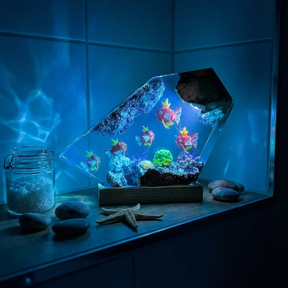 Magikarp Resin Lamp
