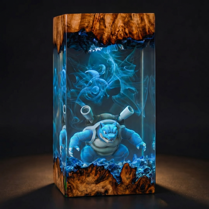 Lampe résine Tortank