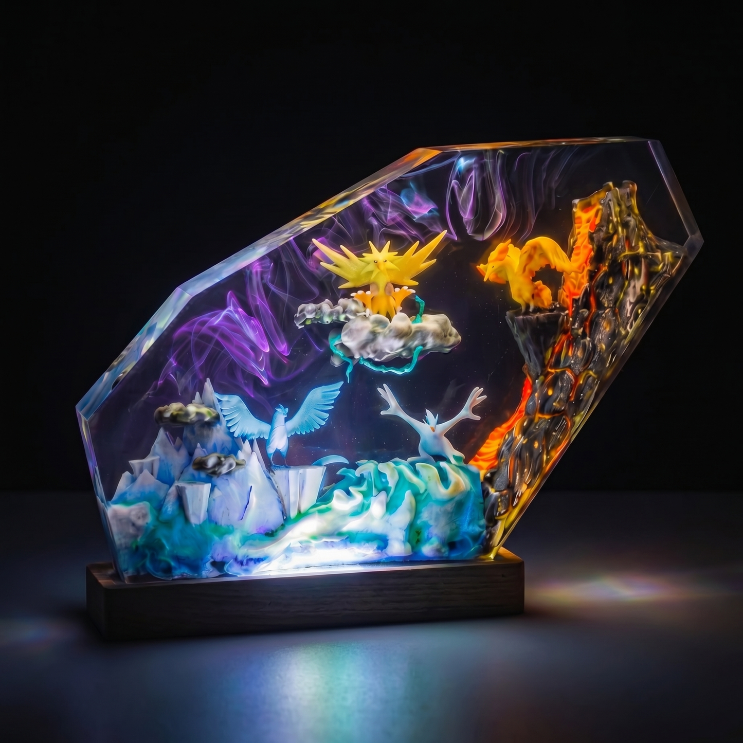 Lampe Résine Artikodin × Électhor × Sulfura Grand