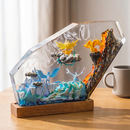 Lampe Résine Artikodin × Électhor × Sulfura Grand