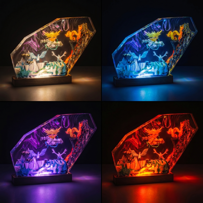 Lampe Résine Artikodin × Électhor × Sulfura Grand