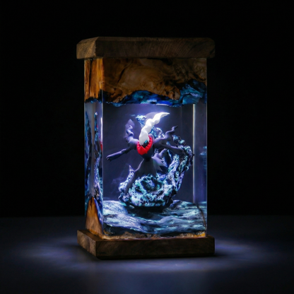 Lampe résine Darkrai