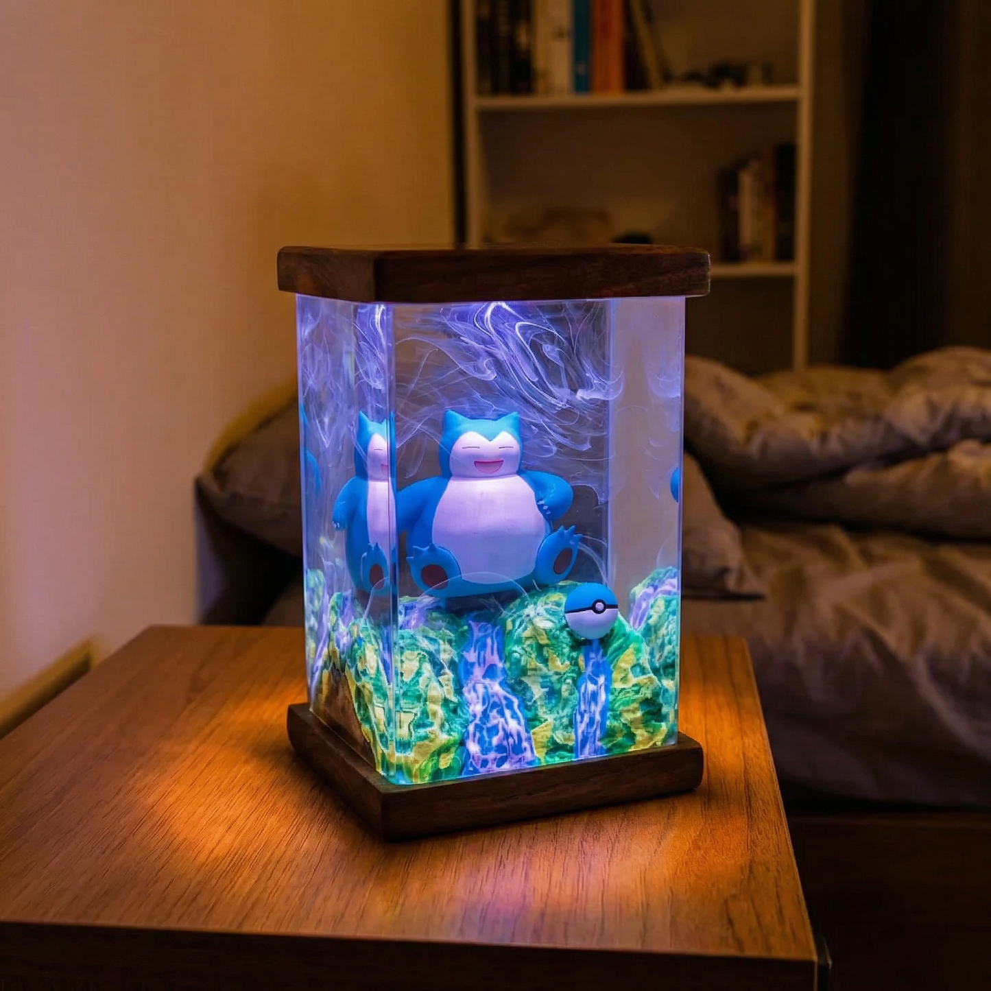 Snorlax Resin Lamp