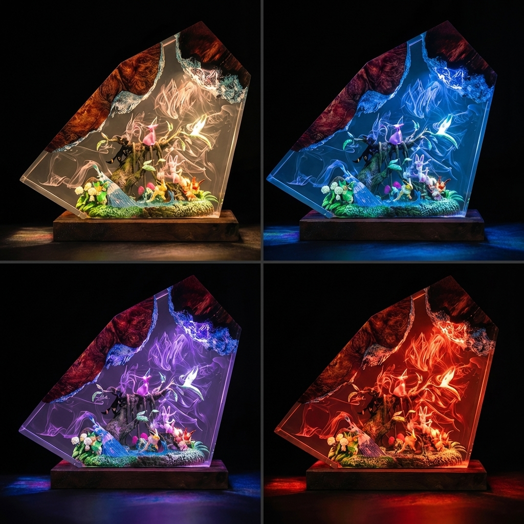 Pokémon Eeveelution Lamp