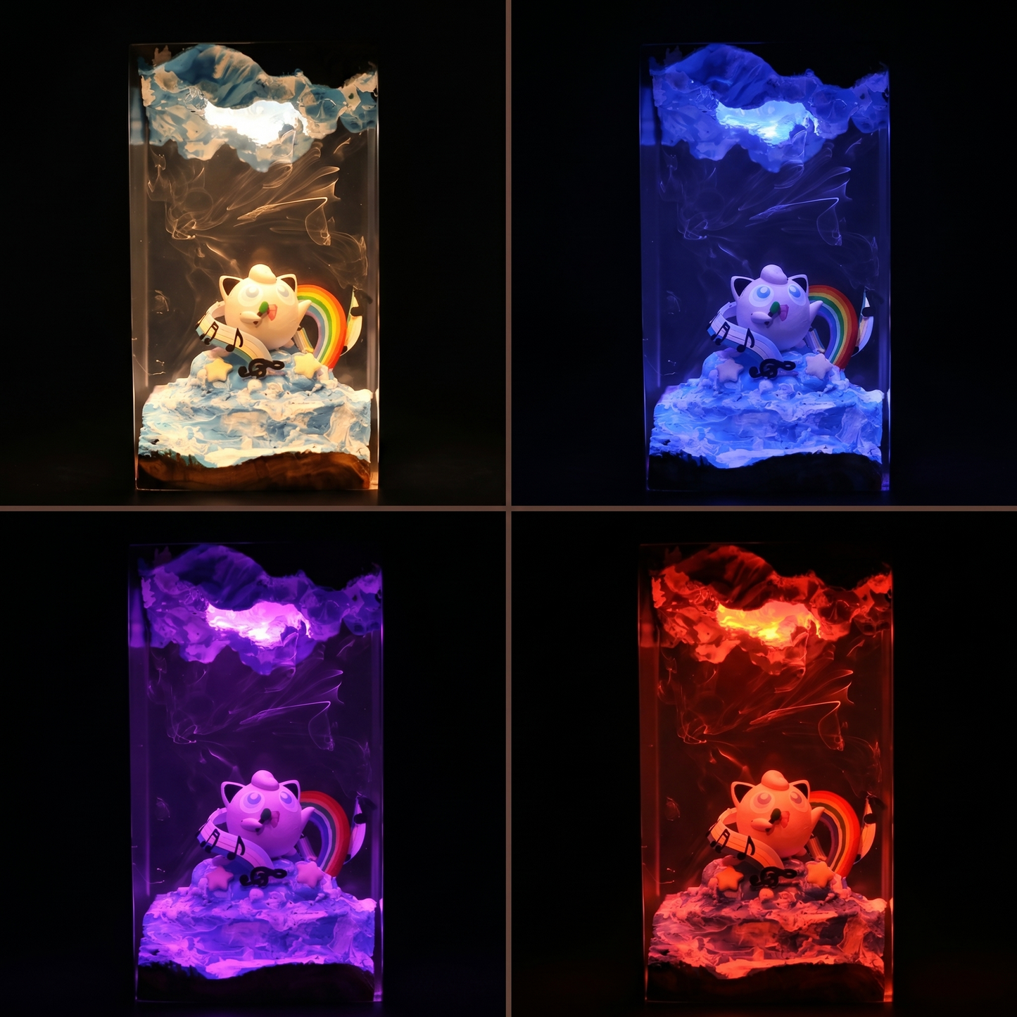 Lampe résine roudoudou