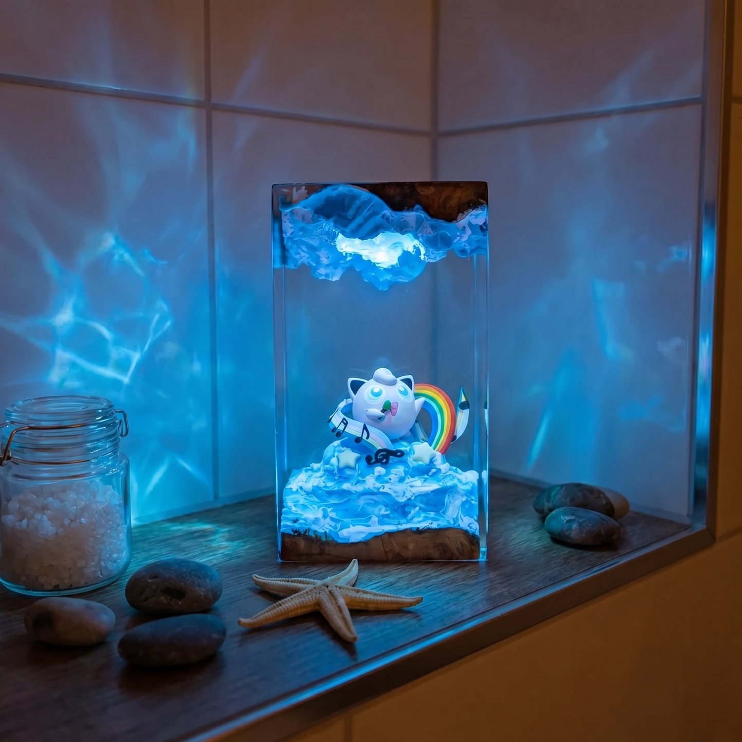 Lampe résine roudoudou