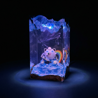 Lampe résine roudoudou