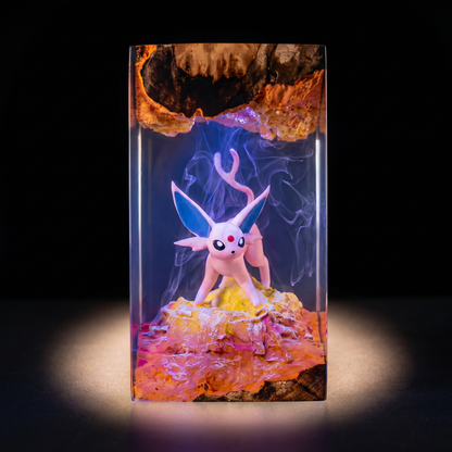 Lampe résine Mentali