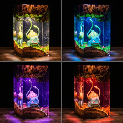 Bulbasaur Resin Lamp
