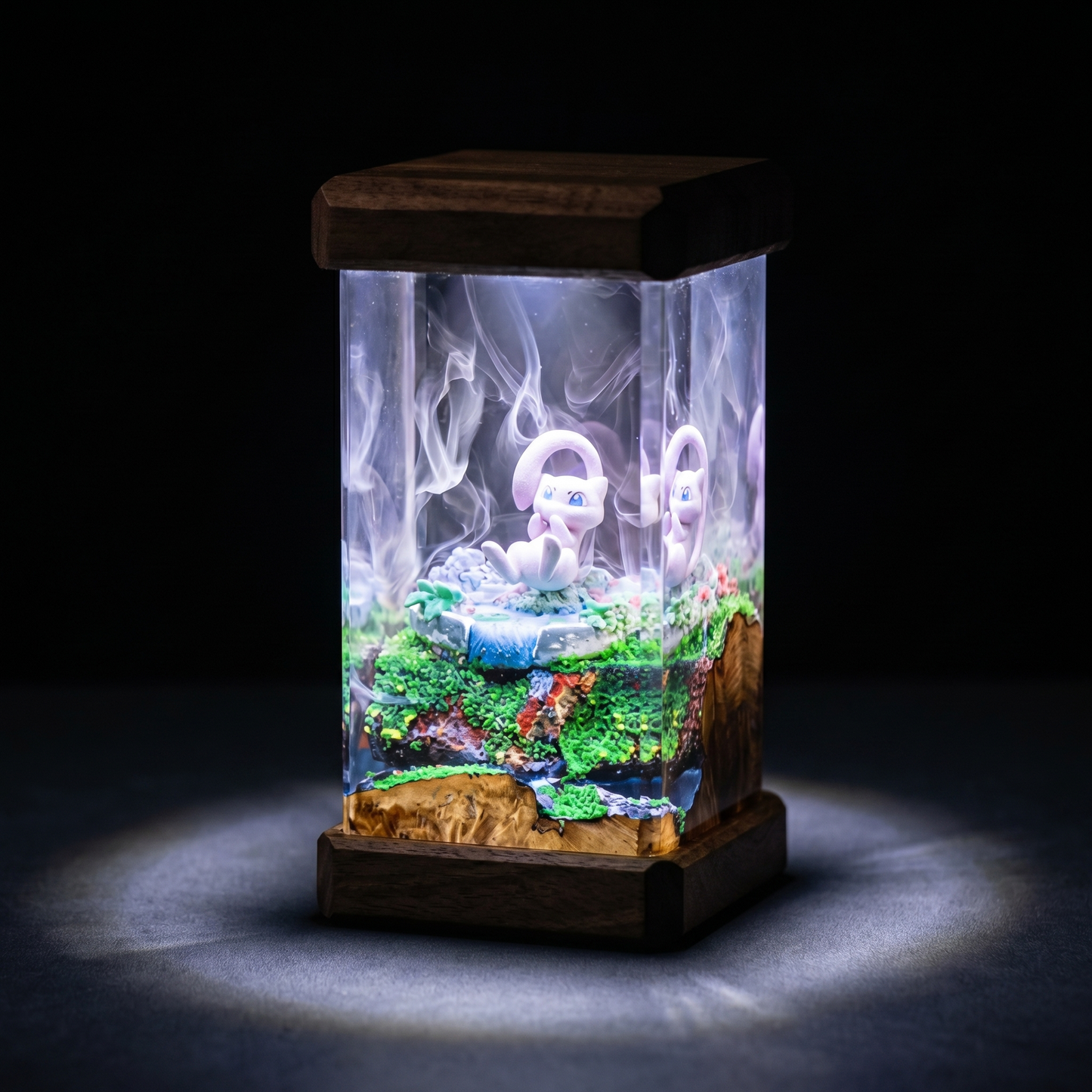 Lampe résine Mew