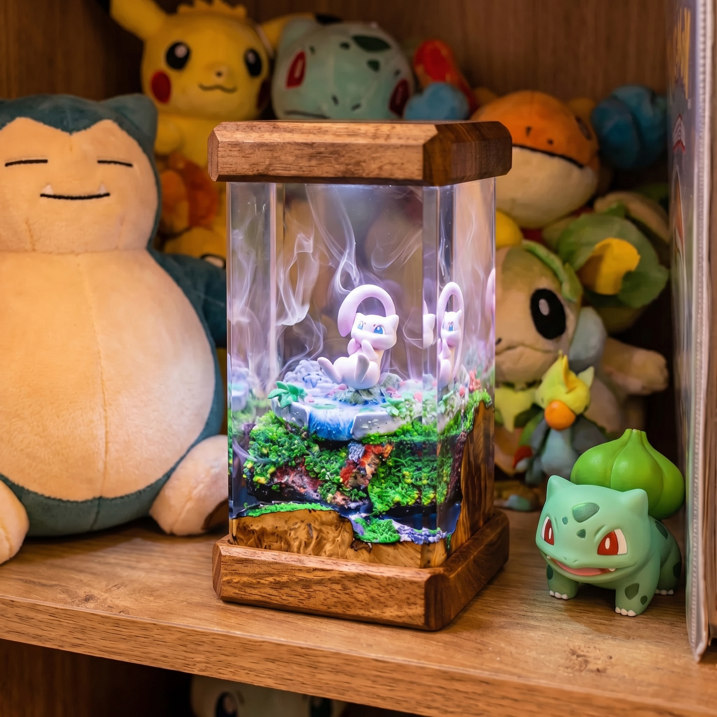 Lampe résine Mew