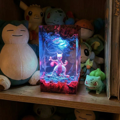 Lampe résine Mewto