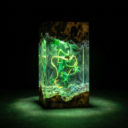 Lampe résine Rayquaza