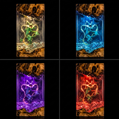 Lampe résine Rayquaza