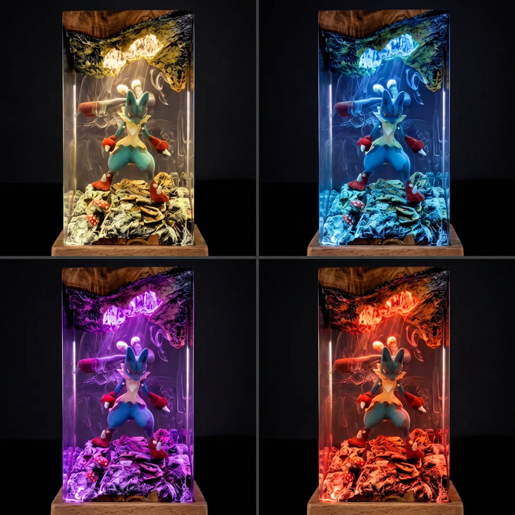 Lampe Résine Lucario
