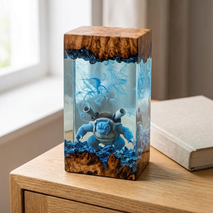 Lampe résine Tortank