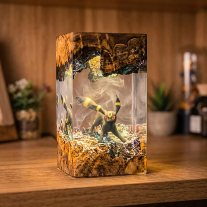 Lampe résine Noctali